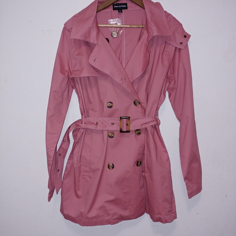 NWOT Women's Double Breasted Trench Coat